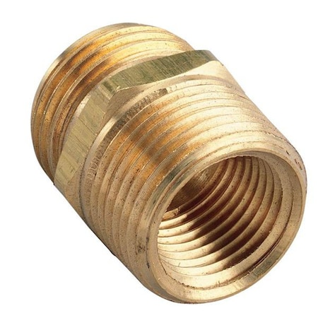 Orbit Brass 1/2 in. D X 3/4 in. D Hose Adapter 53038